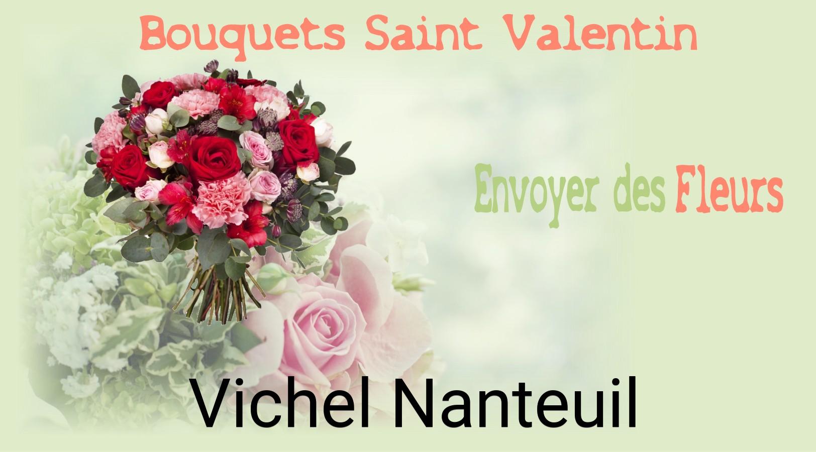 Roses de Saint-Valentin livrées à Vichel-Nanteuil